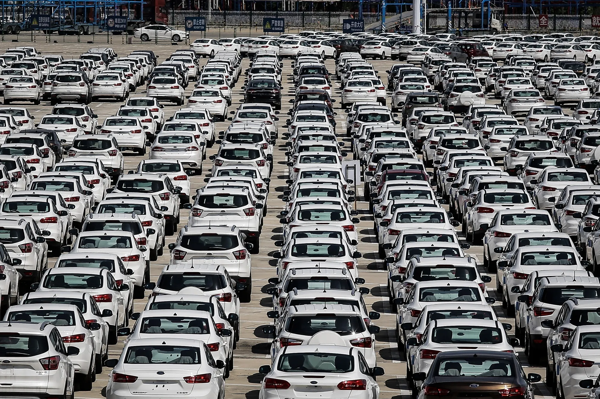 Car sales were down 18 percent in November.