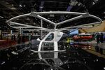 The Volocopter GmbH 2X electric air taxi.