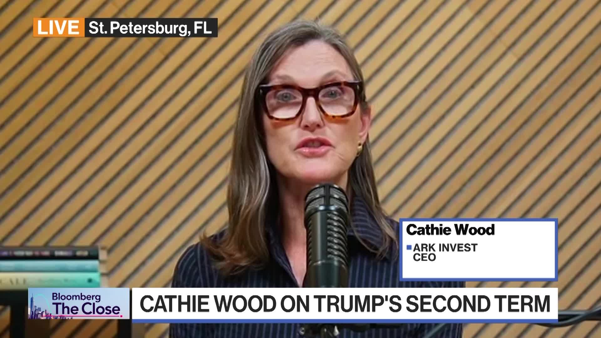 Cathie Wood Predicts a Wave of Startup M&A After Trump Election - Bloomberg