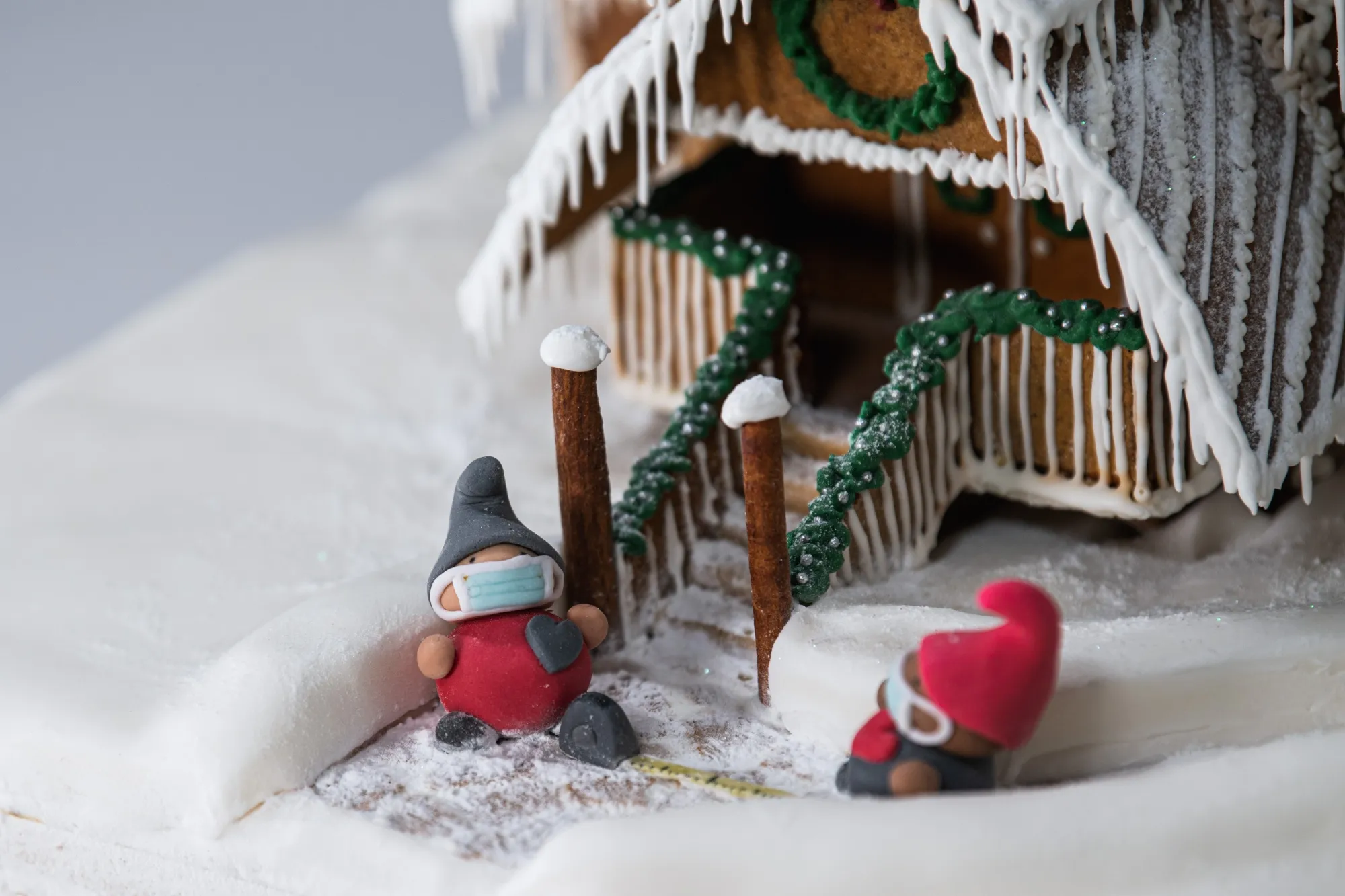 A socially distanced Christmas.