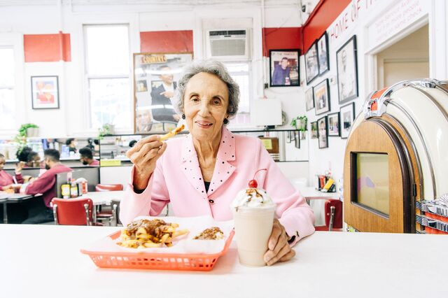 Virginia Ali at the iconic Ben’s Chili Bowl, which she and her husband opened in 1958.
