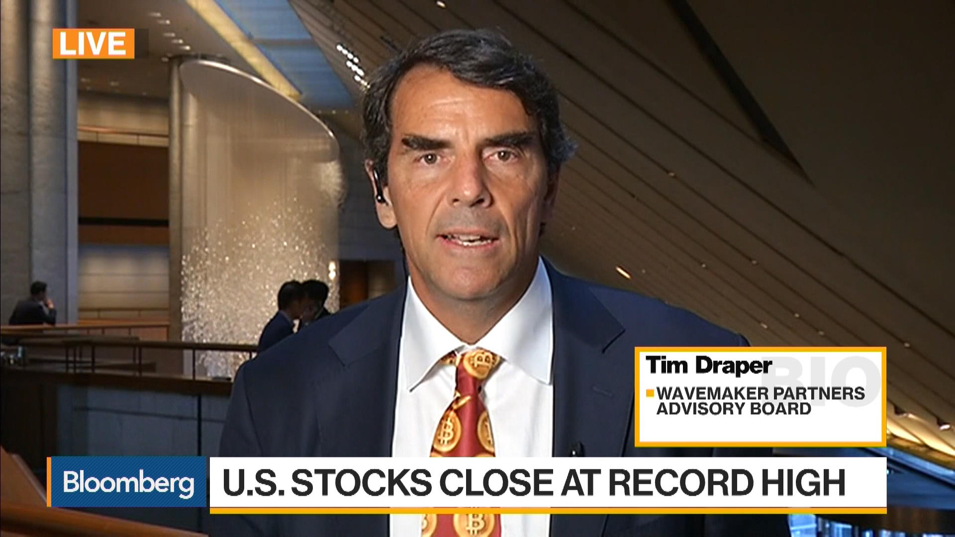 Billionaire Tim Draper Goes Active as Internal Spat Plagues His ICO  Investment - Bloomberg