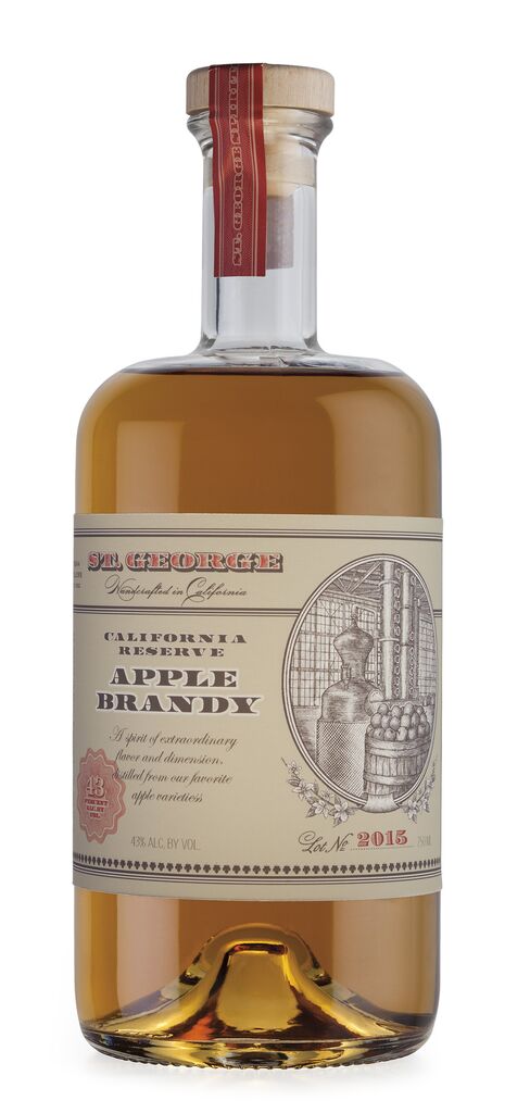 St. George Spirit's California Reserve Apple Brandy.
