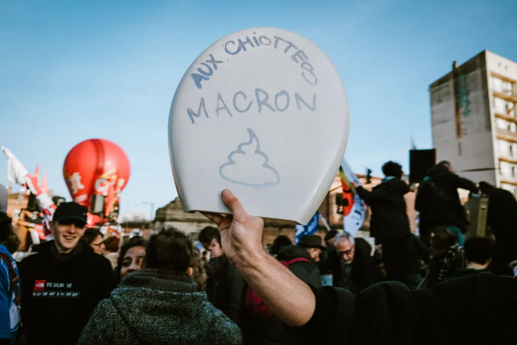 French President Emmanuel Macron’s political&nbsp;project may be in the toilet, but the bond market is doing fine.