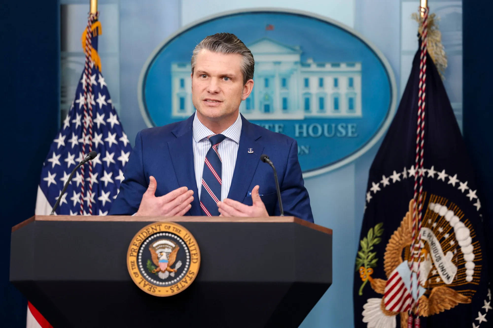 Hegseth's Military House Painting Bill Questioned by Democrats - Bloomberg
