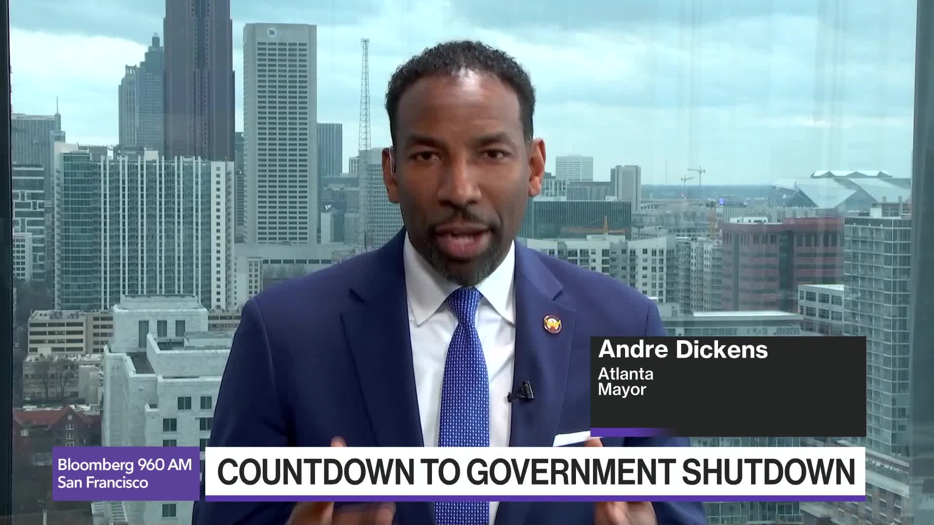 Watch Atlanta Mayor: We Can't Tolerate A Government Shutdown - Bloomberg