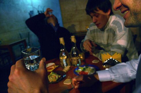 Putin Wages War on Vodka as Lifestyle Death Toll Nears Million