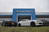 A Chevrolet Dealership Ahead of General Motors Co. Earnings Figures 