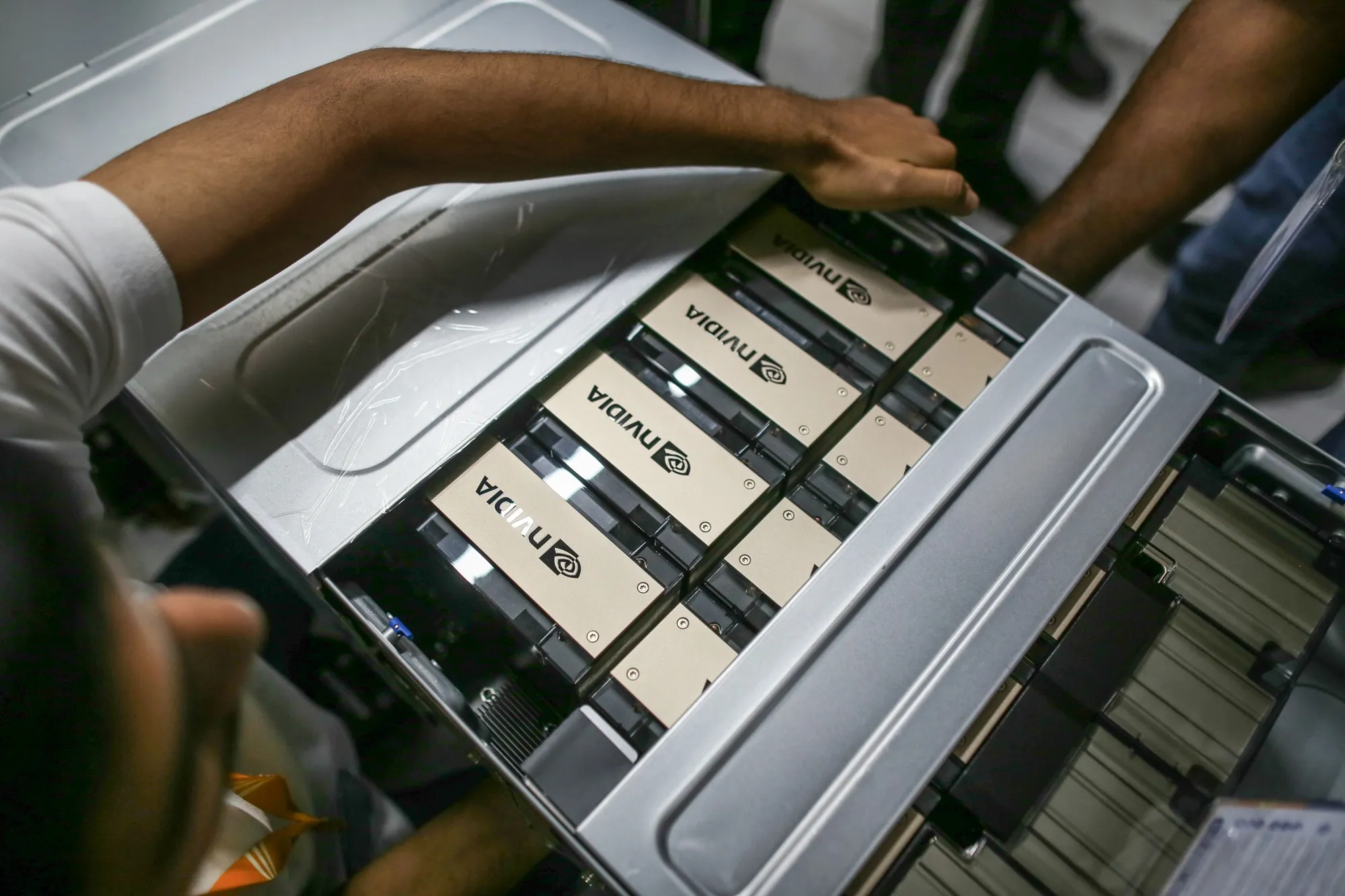 Nvidia Backs Little-Known Upstart in India’s Biggest AI Bet Yet