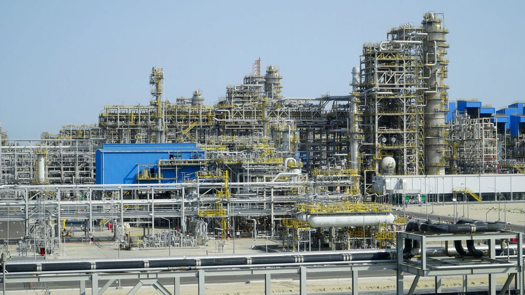 The Al-Zour mega-refinery in Kuwait.
