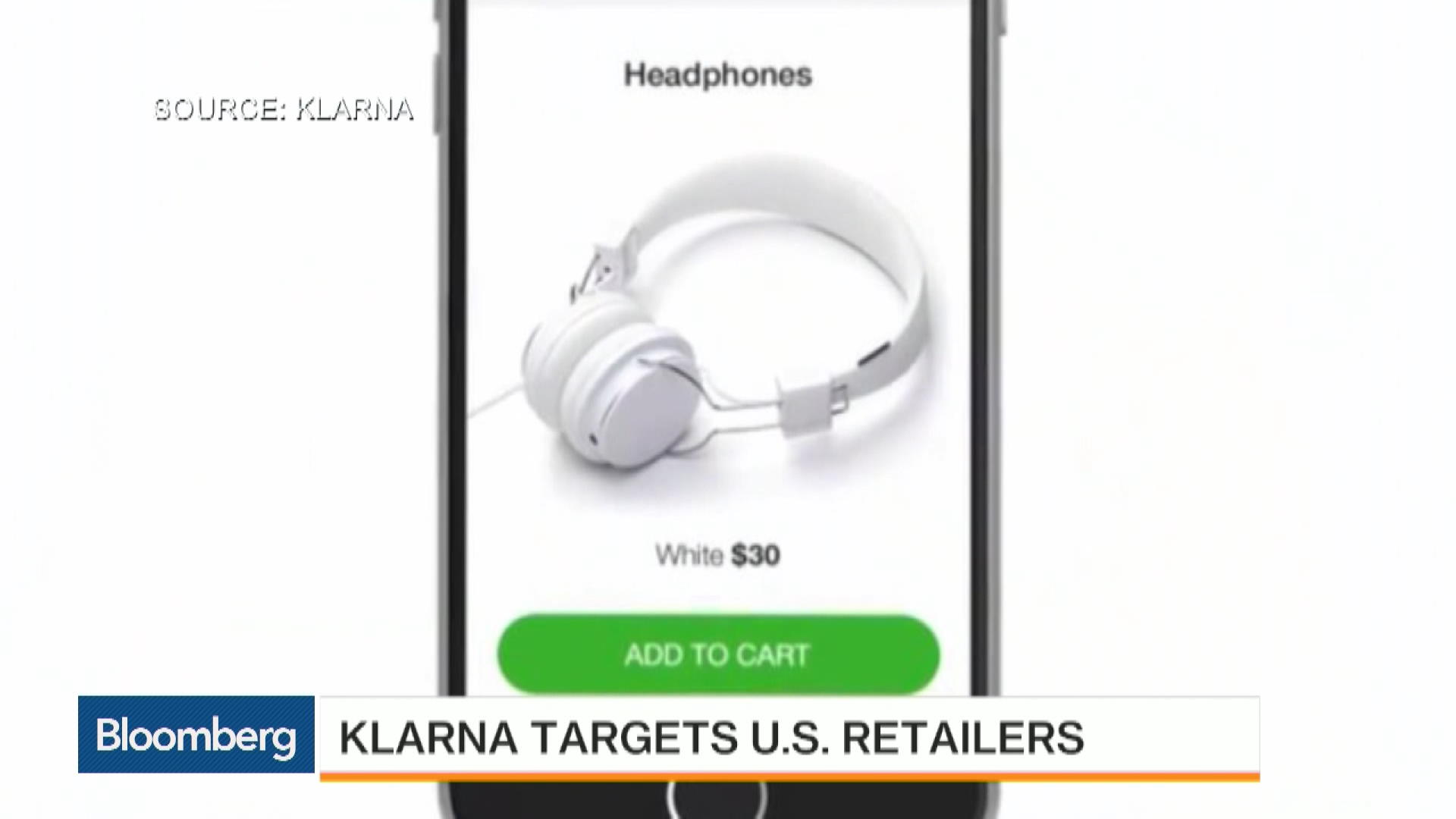Watch Klarna Payment Solutions Join Overstock for U.S. Debut Bloomberg