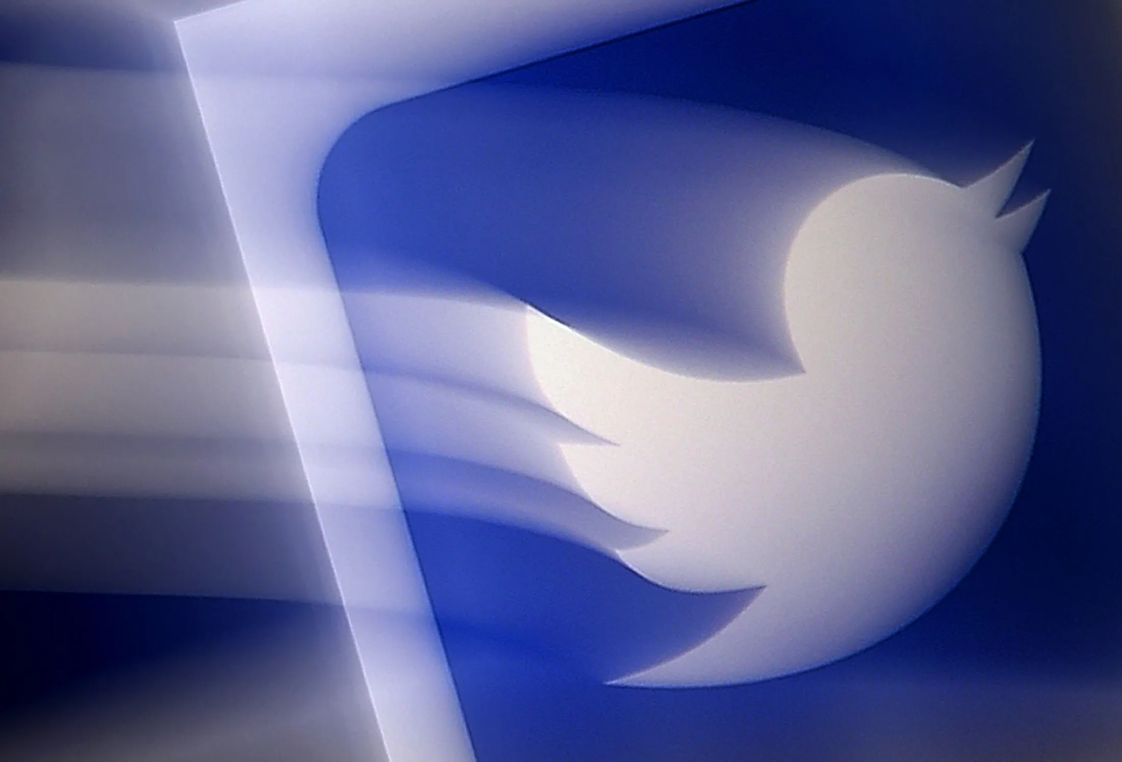 The Twitter logo.