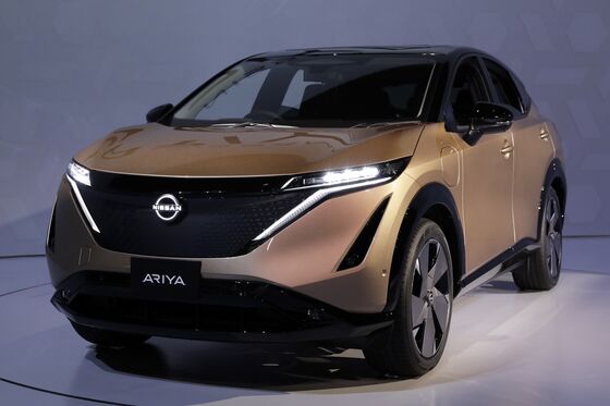 Nissan Unveils New Electric SUV and Logo Redesign