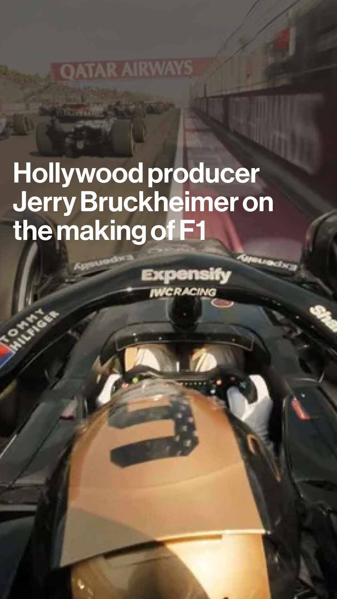 Hollywood Producer Bruckheimer Releases Realistic F1 Film Starring Brad Pitt