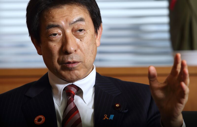 Japanese Health Minister Yasuhisa Shiozaki Interview