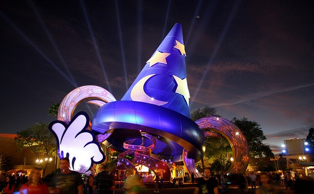Disney World in Orlando, Florida. 