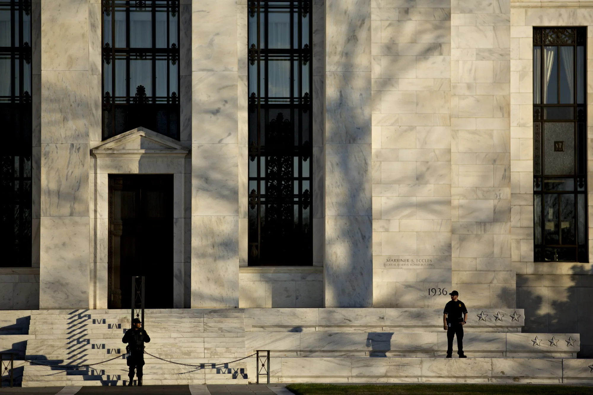 The Marriner S. Eccles Federal Reserve building in Washington.&nbsp;