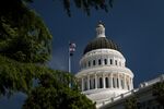 The California State Capital building in Sacramento.