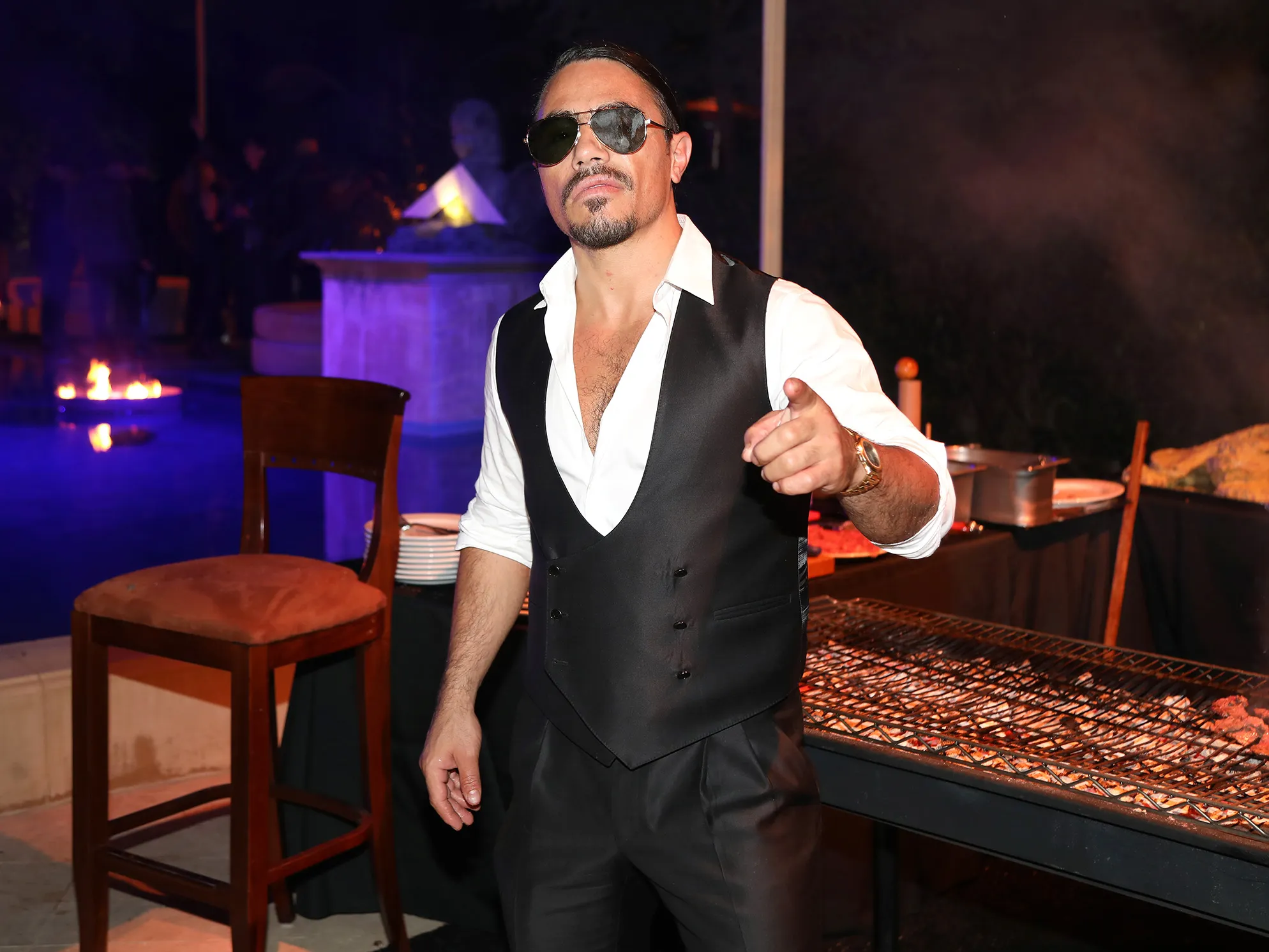 Nusret Gökçe, also known as Salt Bae
