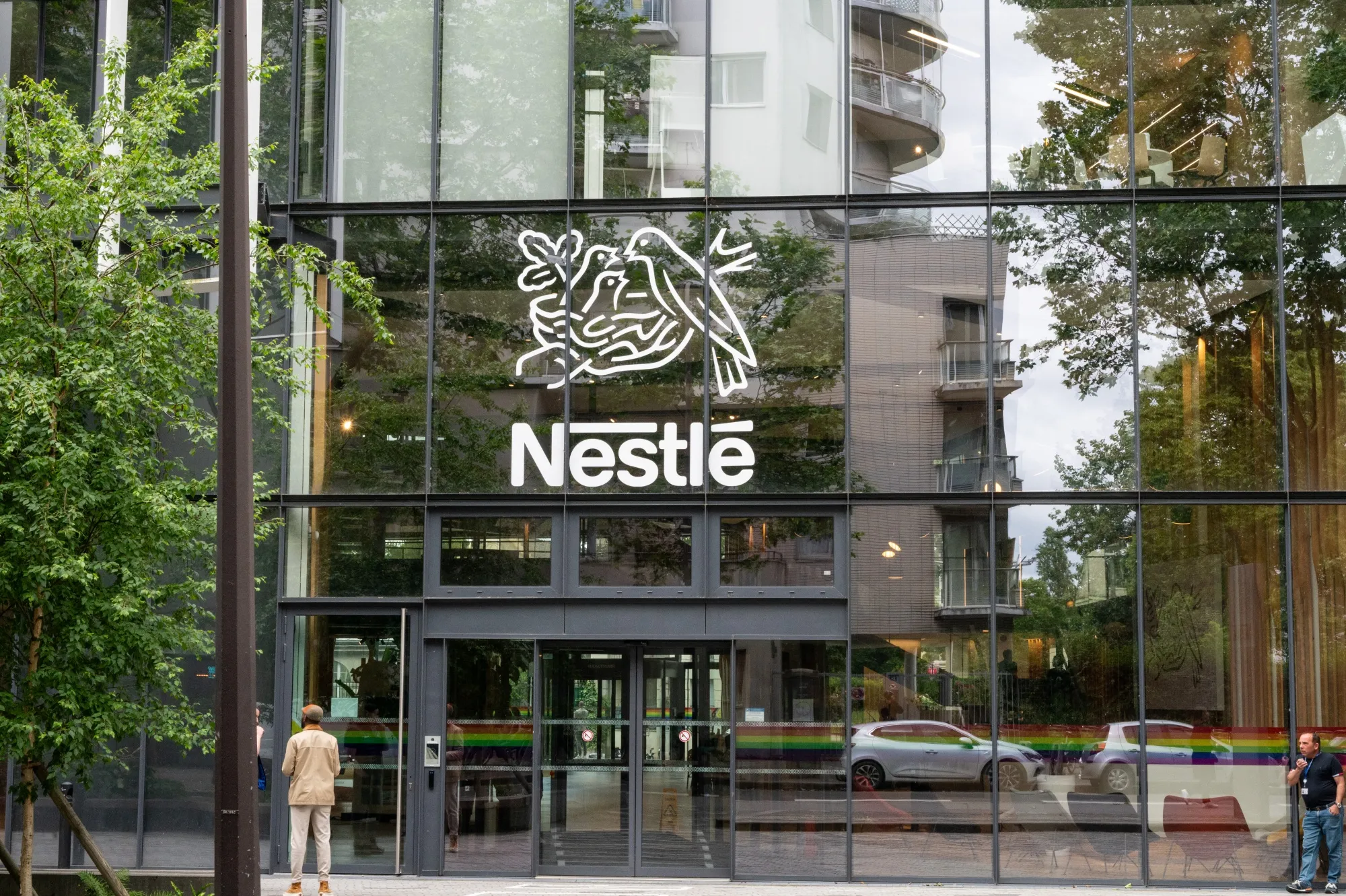 Nestle's office in Issy-les-Moulineaux near Paris.
