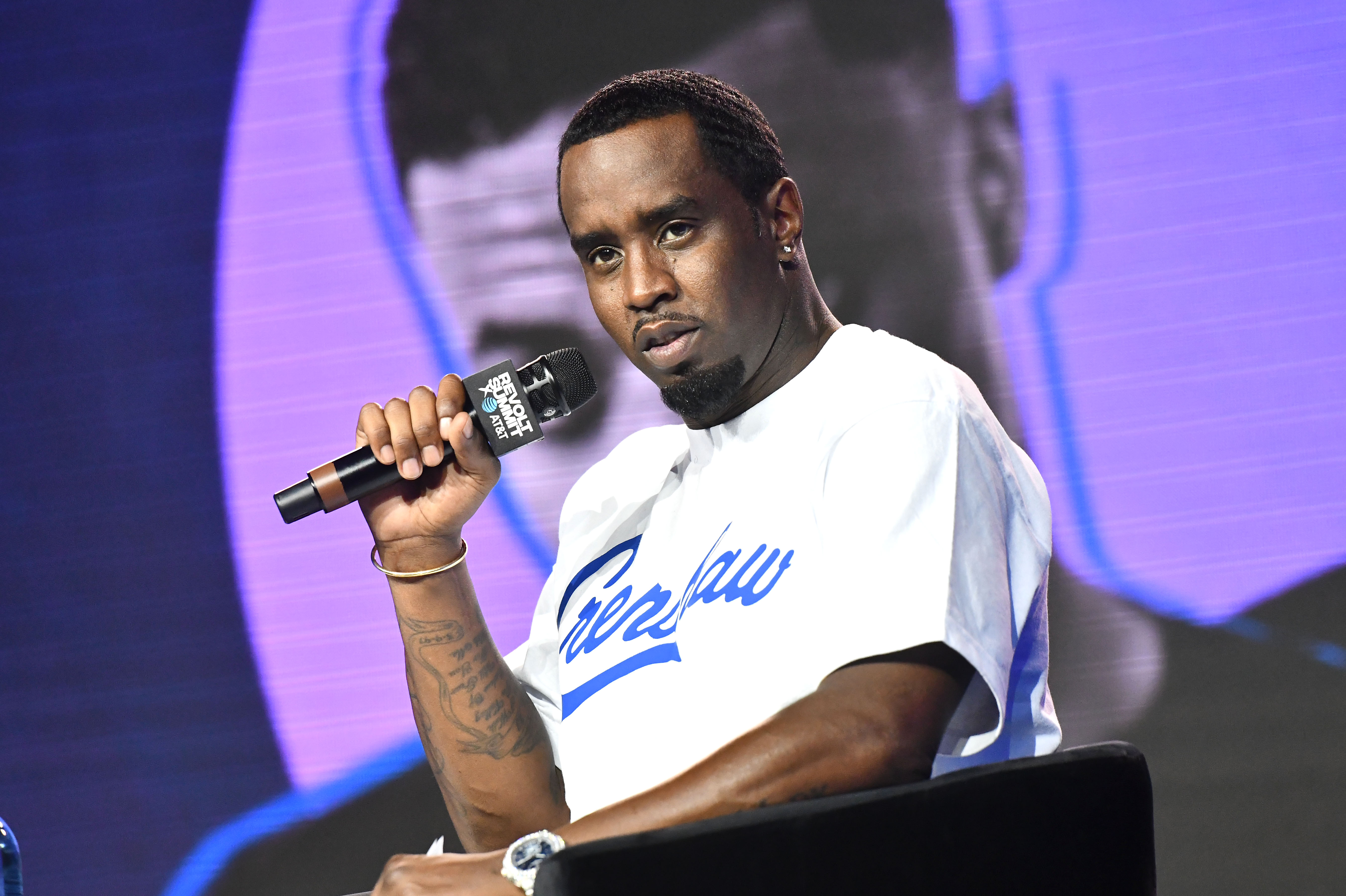 25 Sean Diddy Combs Press Play Listening Private After Party