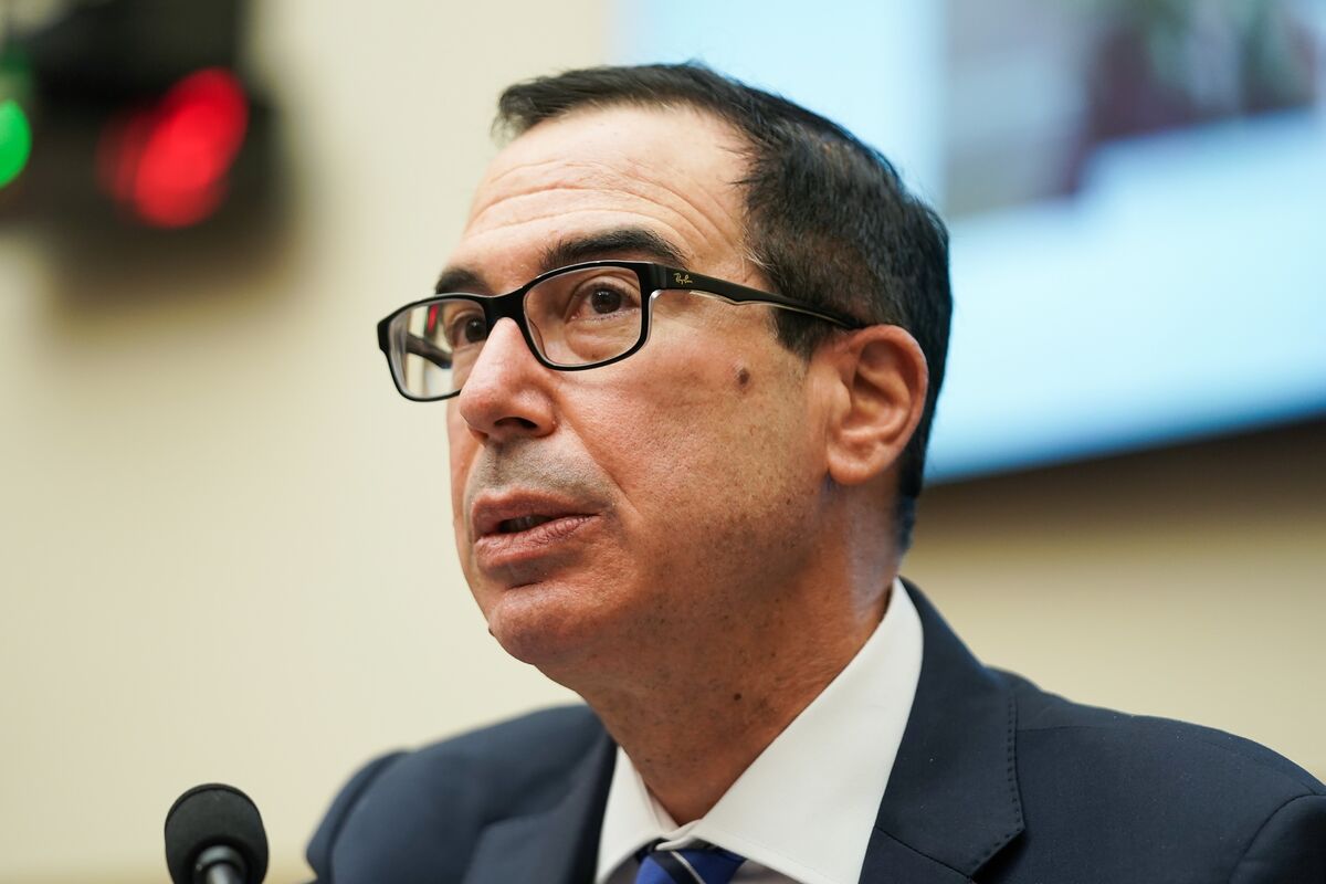 Mnuchin Pitches $916 Billion Relief Plan Including State Aid - Bloomberg