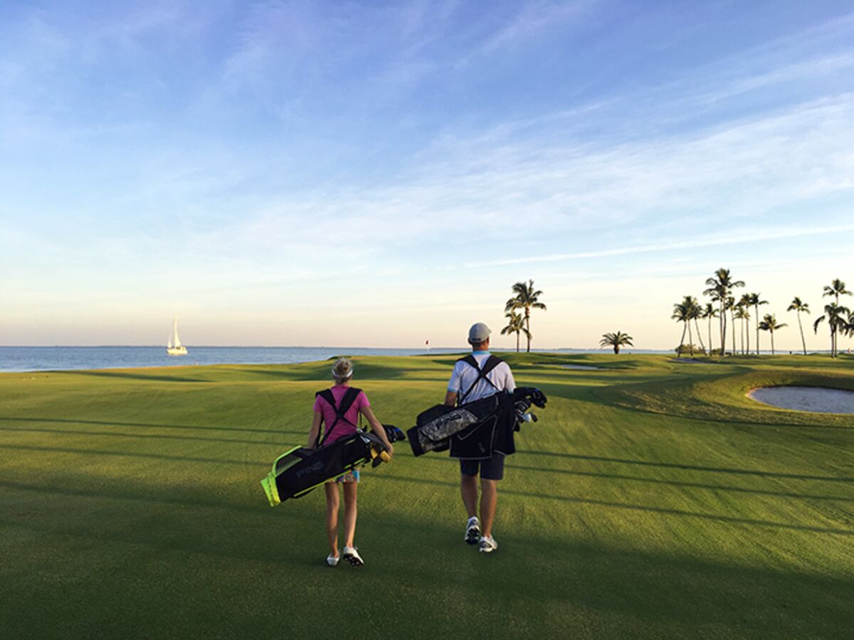 Marlins Park hosts nine-hole golf course this weekend