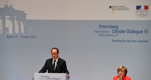 President Hollande And Chancellor Merkel