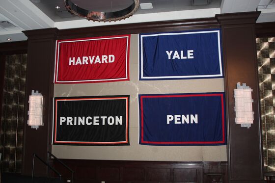 Ivy League Football Players Relive Glory Days at Banquet
