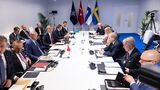 Trilateral meeting between Türkiye, Finland and Sweden - NATO Summit Madrid - Spain, 27-30 June 2022