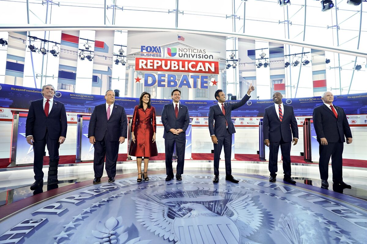 GOP Debate Live Updates & Analysis: Candidates Tear Into Biden, Clamor ...