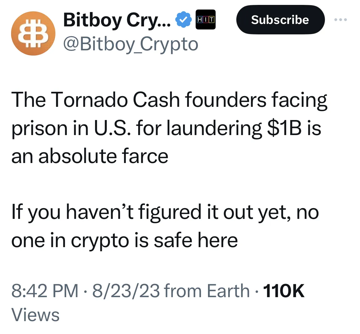 Tornado Cash Legal Trouble, US Sanctions Puts Crypto Privacy on Notice -  Bloomberg