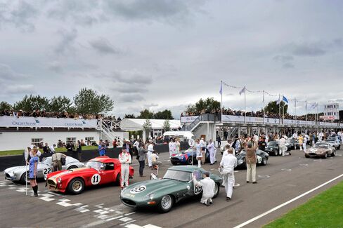 This year’s Goodwood Revival in southern England, as it had in the past, drew thousands of classic car enthusiasts.