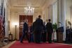President Trump Delivers Statement On Iranian Missile Attacks On U.S.-Iraqi Bases