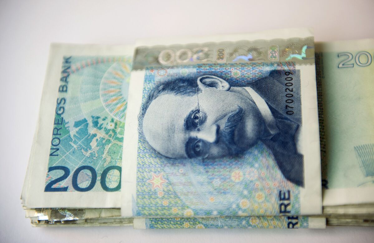 Norway Krone NOK USD News Cental Bank May Intervene Bloomberg