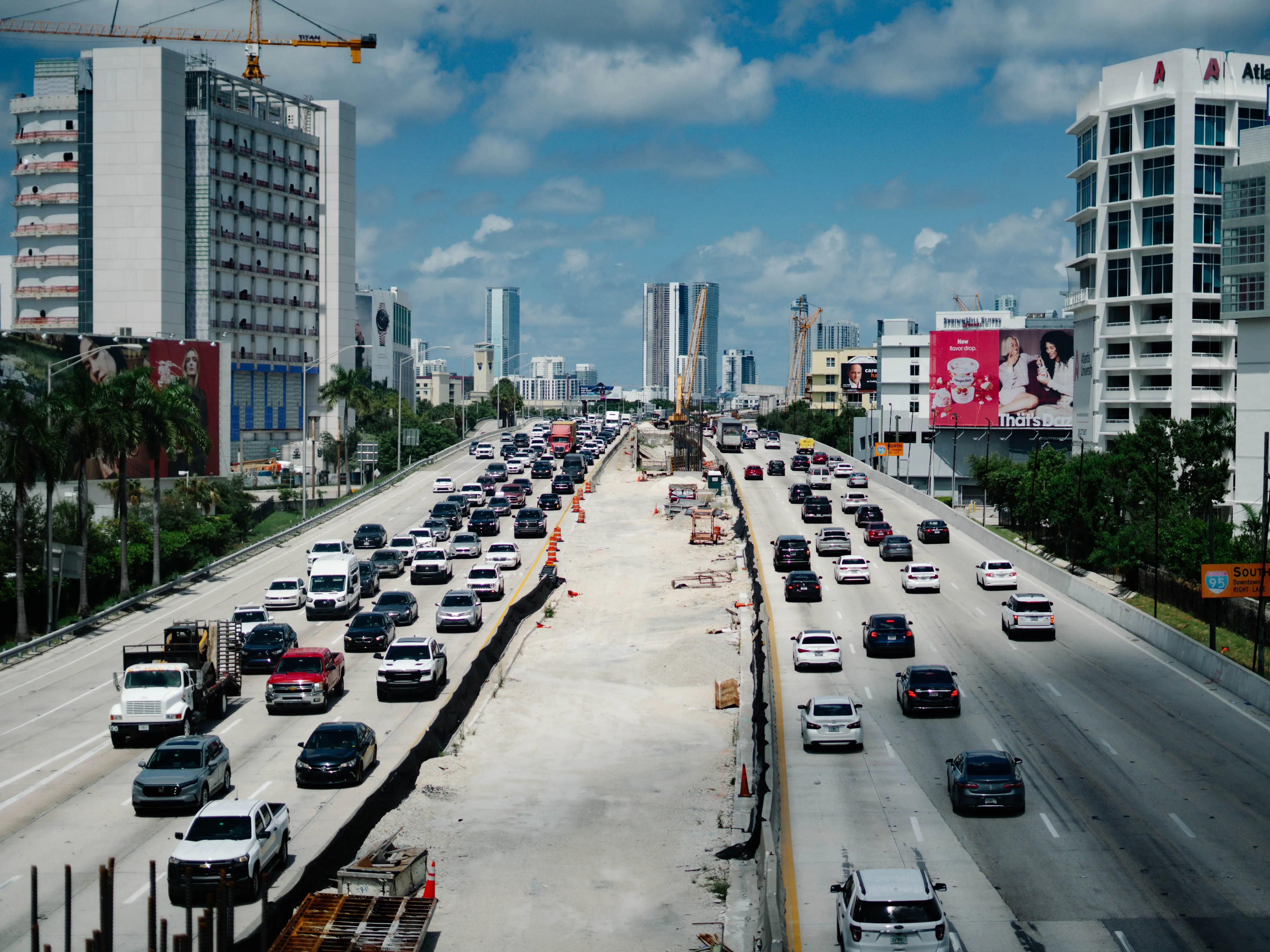 Traffic in Miami costs commuters an average 70 hours each year by one estimate.