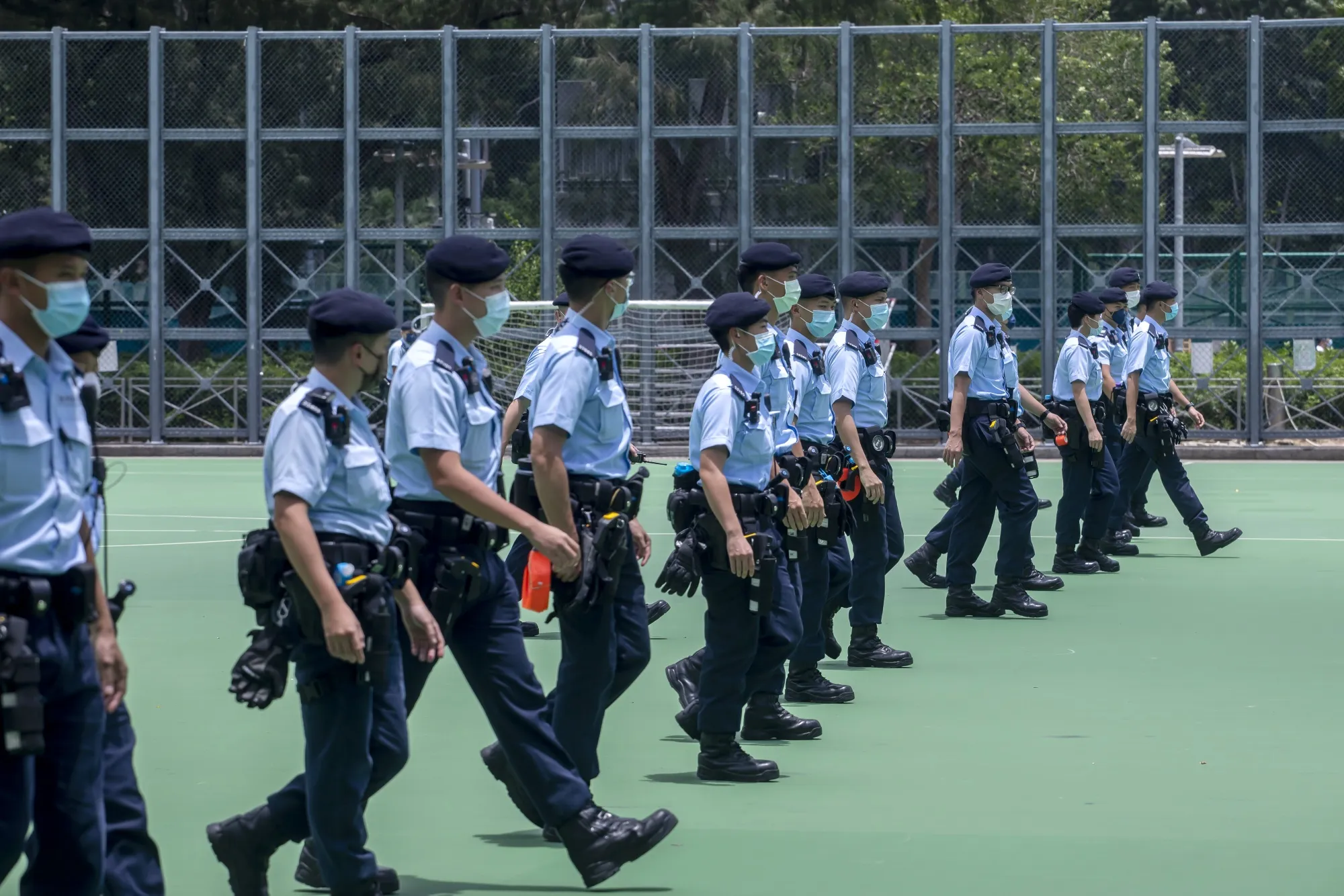 Hong Kong Marks 24th Anniversary of City's Return To Chinese Rule