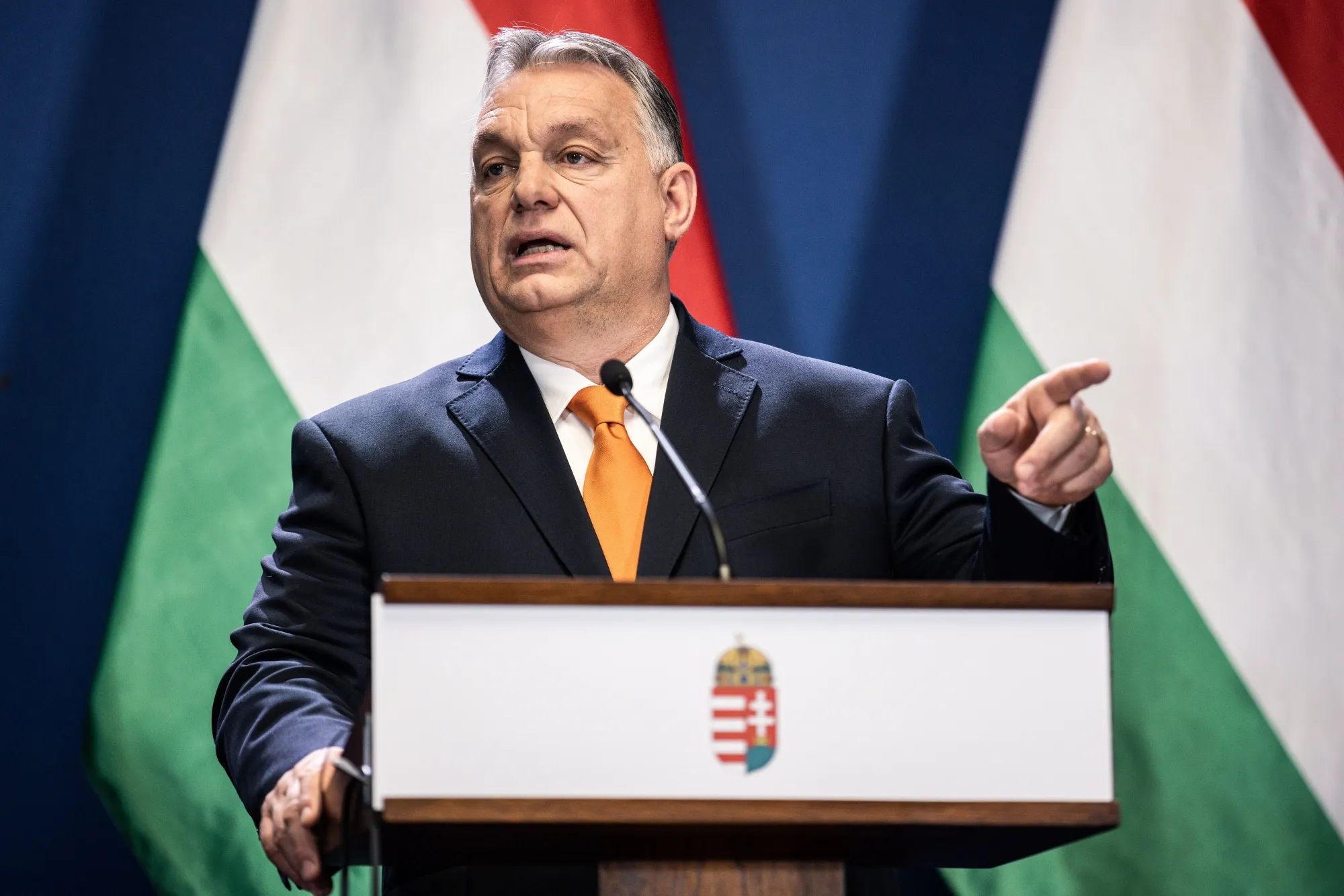 Viktor Orban&nbsp;in Budapest,&nbsp;on&nbsp;Feb. 17.&nbsp;