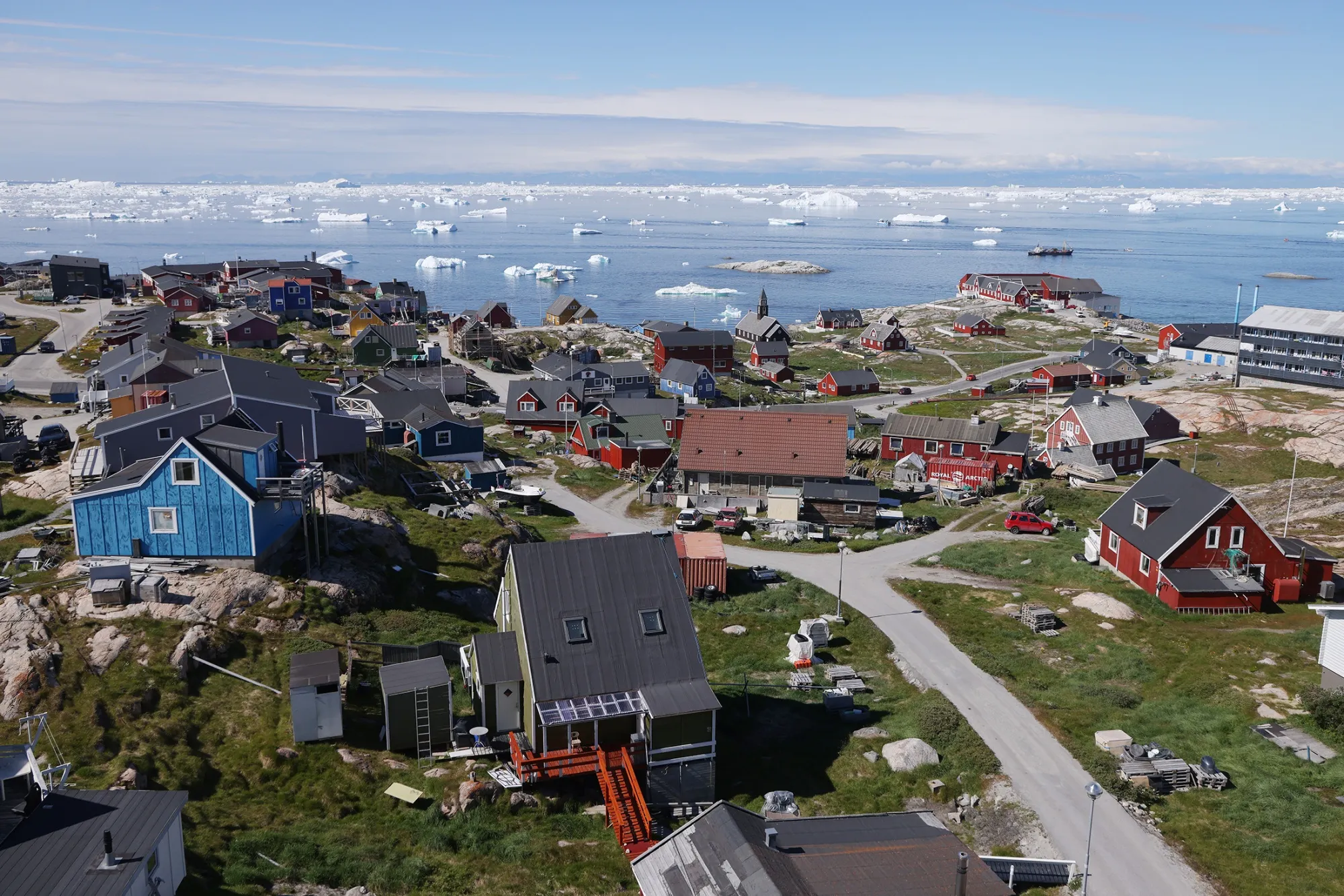 Disko Bay, Ilulissat, Greenland.&nbsp;