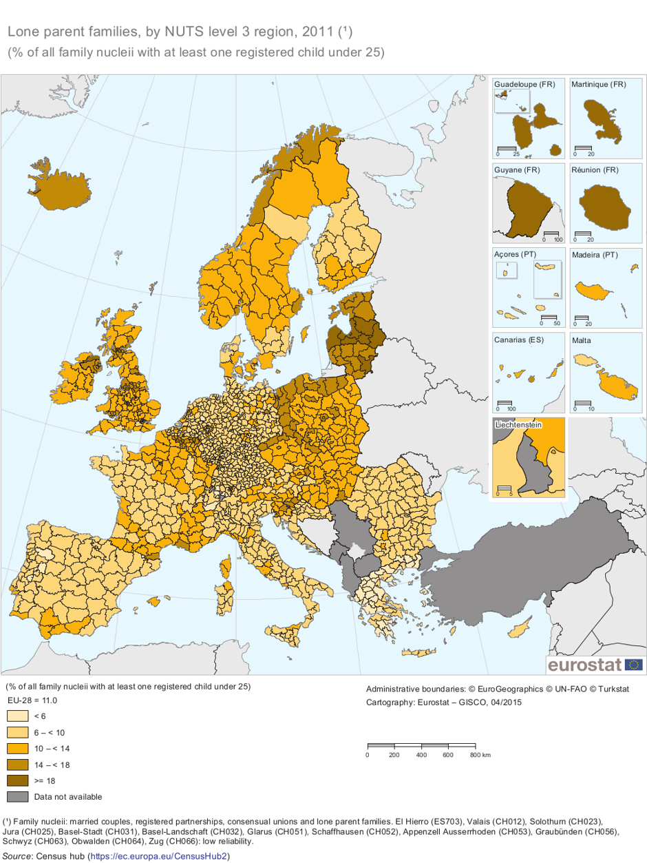 Maps of Where Europeans Are More Likely to Be Single Instead of Married -  Bloomberg