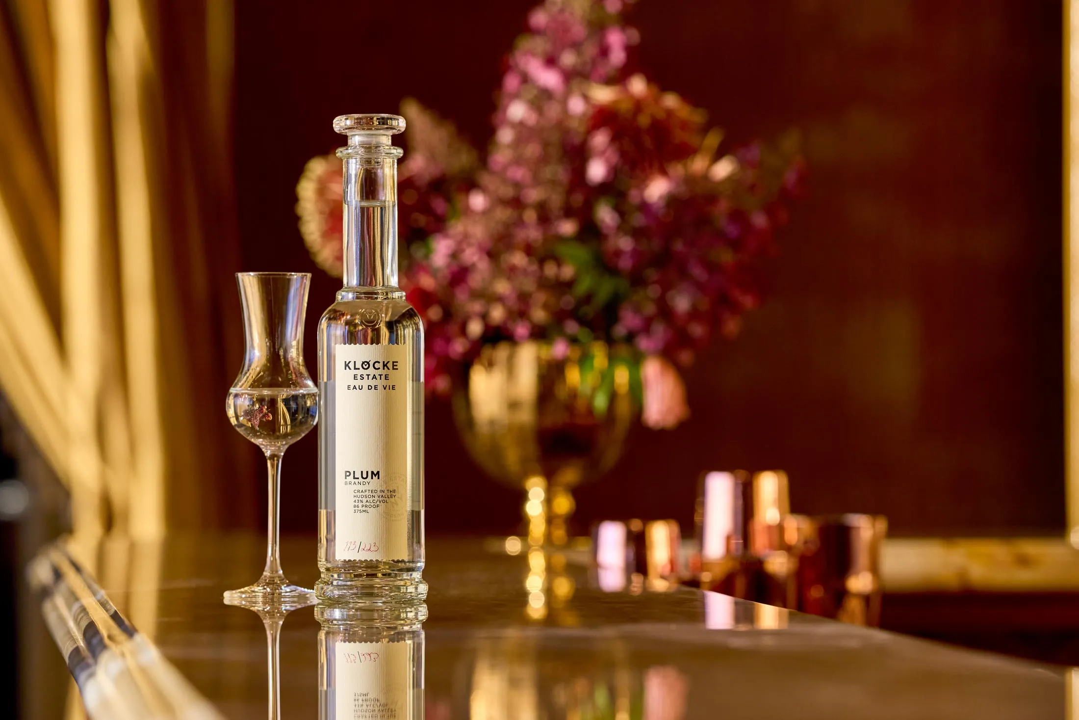 Klocke Estate recently released an eau&nbsp;de vie in plum.