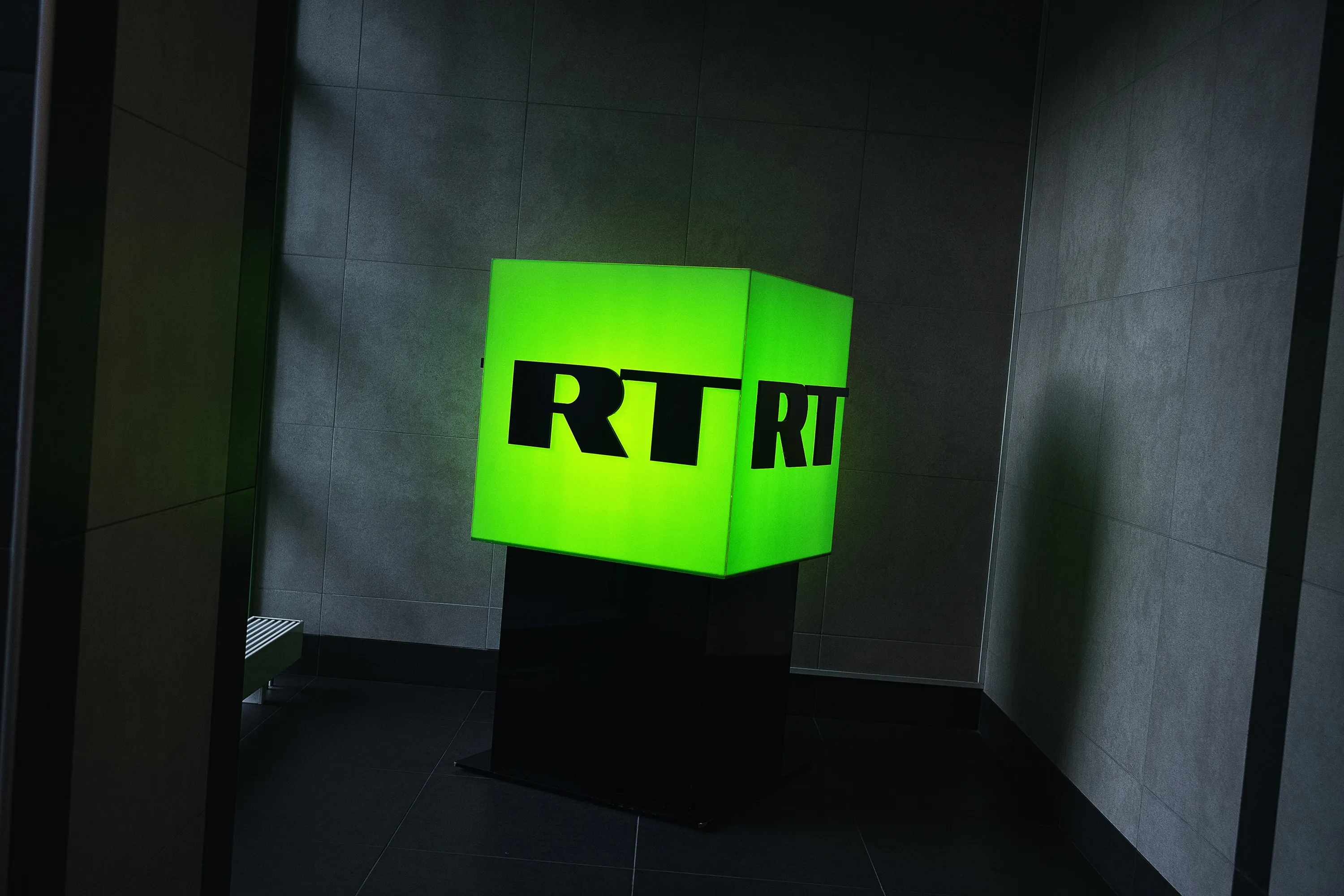 RT.com is inaccessible in the EU, but a series of less popular mirror sites provides the same content.