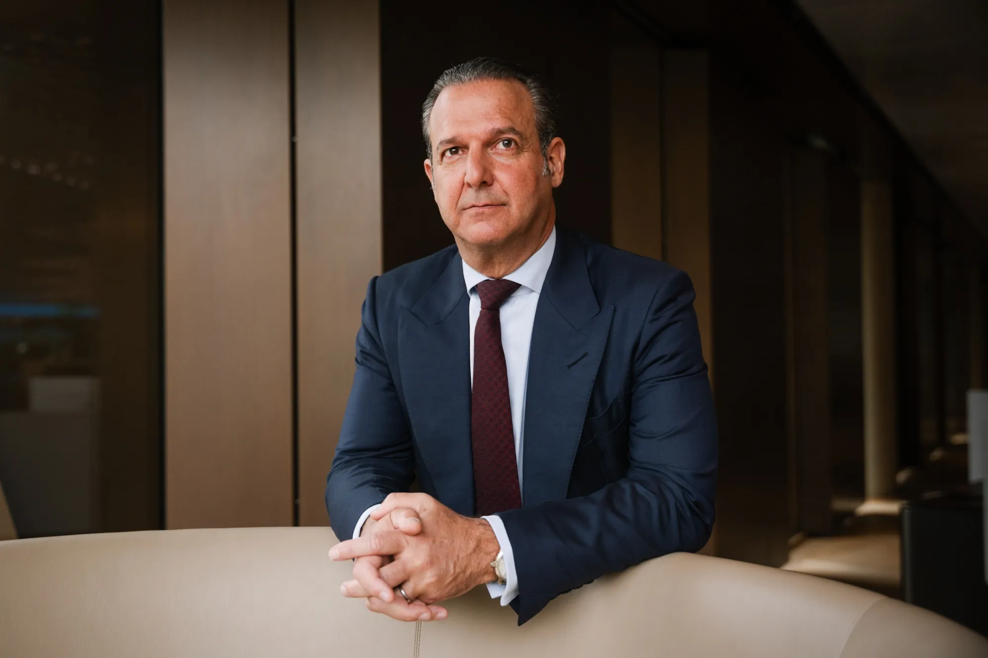 Pictet Group’s Laurent Ramsey on April 15.