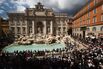 Trevi Fountain In Rome