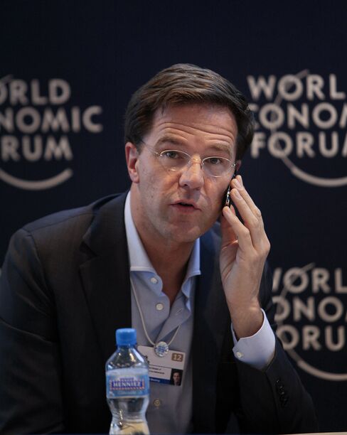 Dutch Prime Minister Mark Rutte