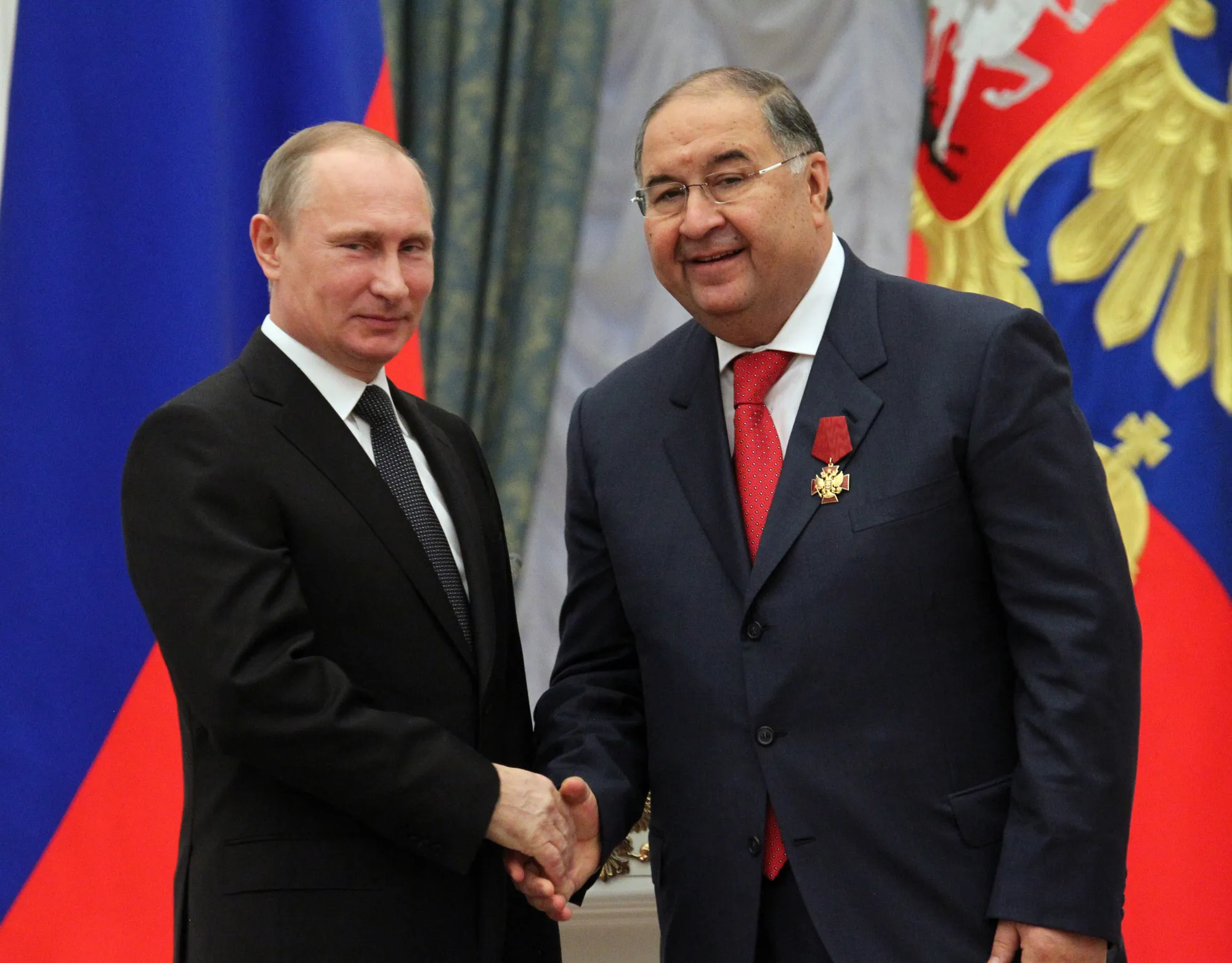 Alisher Usmanov is fighting back. 
