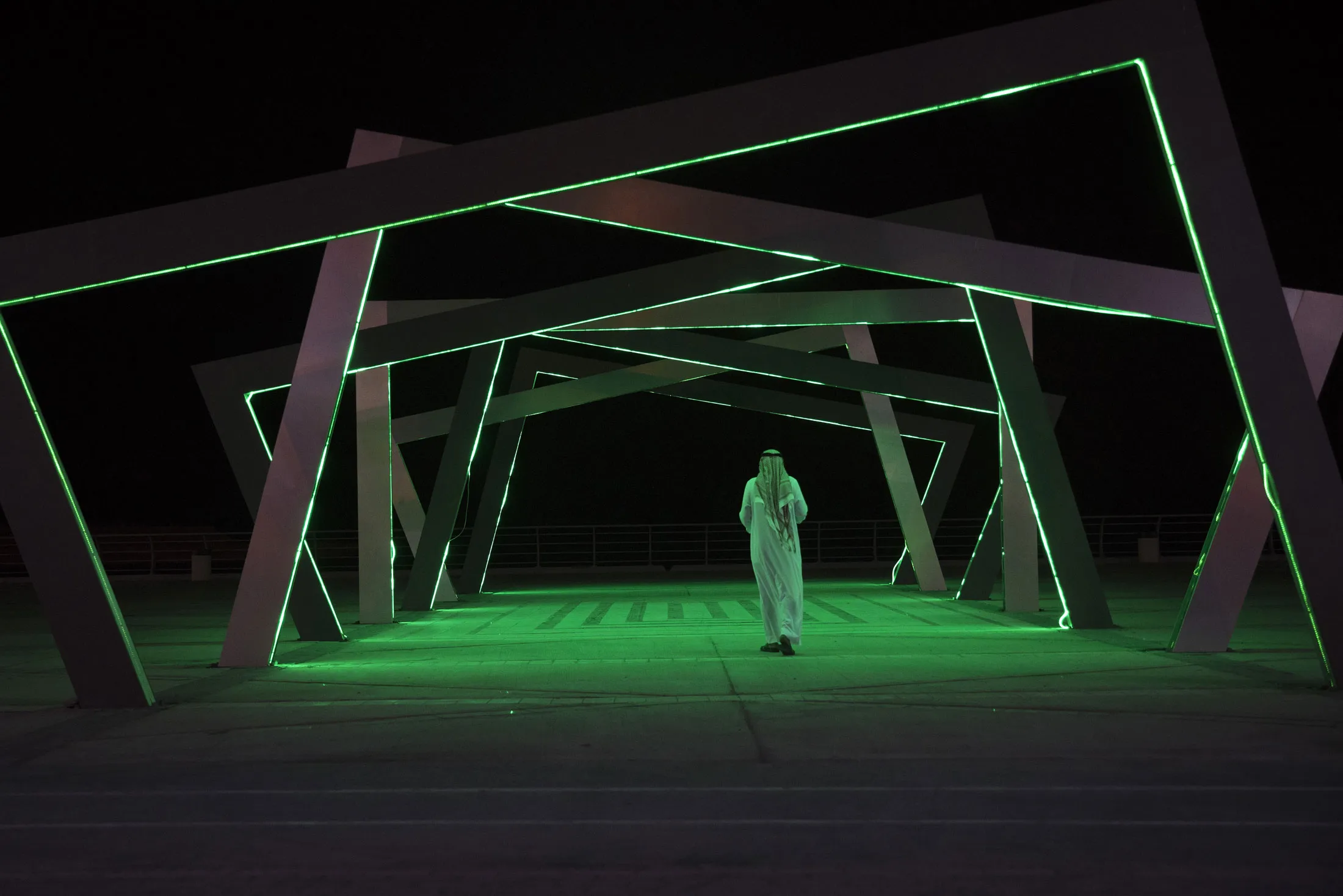 Looking into the future in Saudi Arabia.