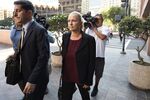 Margaret Hunter arrives for an arraignment hearing in San Diego, California on Aug. 23, 2018.
