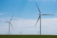 Construction At The Avangrid Renewables La Joya Wind Farm