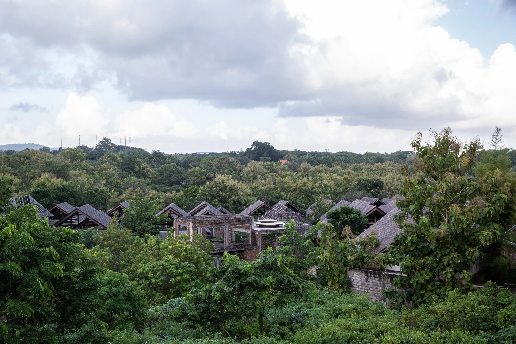 General view of Balangan Wave, a 50-villa resort under construction in Jimbaran, Bali, Indonesia on Monday, Jun. 22, 2020.
